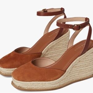 Cole Haan Tan Wedge Sandals